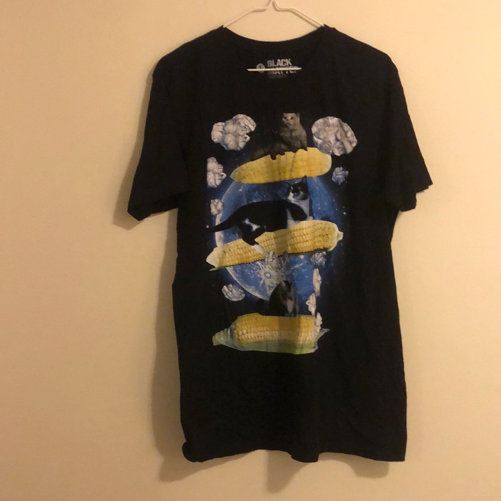 Black matter cat shirt